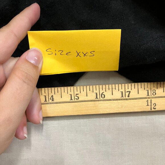 NWT Wild Fable Women's Black Hooded Cropped Sweater Shrug Long Sleeve - Picture 9 of 12